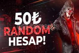 [SORUNSUZ!] ⭐50 TL PUBG Random Hesap⭐