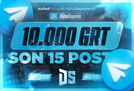 ✅[SORUNSUZ] Son 15 Post 10.000 Görüntülenme ⭐