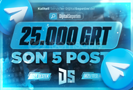 ✅[SORUNSUZ] Son 5 Post 25.000 Görüntülenme ⭐