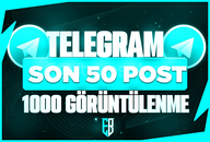 ⭐[SORUNSUZ]⚡SON 50 POST 1000 GÖRÜNTÜLENME⭐