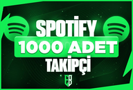 ⭐[SORUNSUZ]⚡SPOTİFY 1000 TAKİPÇİ⭐