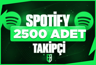 ⭐[SORUNSUZ]⚡SPOTİFY 2500 TAKİPÇİ⭐