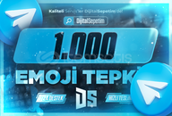 ✅[SORUNSUZ] Telegram 1.000 Emoji Tepki ⭐