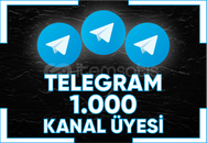 ⭐ [ SORUNSUZ ] TELEGRAM 1.000 KANAL ÜYE ⭐