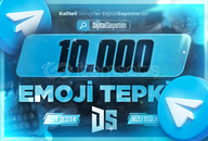 ✅[SORUNSUZ] Telegram 10.000 Emoji Tepki ⭐