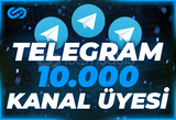 ⭐[SORUNSUZ] TELEGRAM 10000 KANAL ÜYESİ⭐