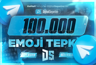 ✅[SORUNSUZ] Telegram 100.000 Emoji Tepki ⭐