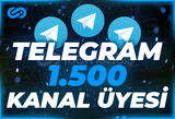 ⭐[SORUNSUZ] TELEGRAM 1500 KANAL ÜYESİ⭐