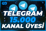 ⭐[SORUNSUZ] TELEGRAM 15000 KANAL ÜYESİ⭐