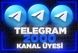 ⭐[SORUNSUZ] TELEGRAM 2000 KANAL ÜYESİ⭐