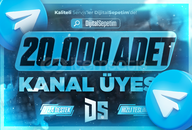 ✅[SORUNSUZ] Telegram 20.000 Kanal Üyesi ⭐
