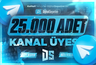 ✅[SORUNSUZ] Telegram 25.000 Kanal Üyesi ⭐