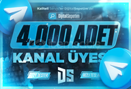 ✅[SORUNSUZ] Telegram 4000 Kanal Üyesi ⭐