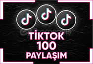 ⭐ [ SORUNSUZ ] TİKTOK 100 PAYLAŞIM ⭐