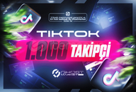 ✨SORUNSUZ✨Tiktok 1.000 Gerçek Takipçi GARANTİLİ