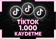 ⭐ [ SORUNSUZ ] TİKTOK 1.000 KAYDETME ⭐