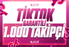 ⚡[GARANTİLİ] TİKTOK 1.000 TAKİPÇİ⚡