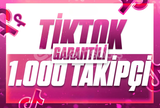  ⭐[SORUNSUZ] TİKTOK 1000 TAKİPÇİ⭐