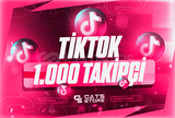 ⭐[SORUNSUZ] TİKTOK 1000 TAKİPÇİ⭐