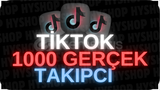 ⭐SORUNSUZ+TİKTOK 1000 TAKİPÇİ⭐