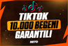 ✅[SORUNSUZ] Tiktok 10.000 Beğeni ⭐