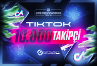 ✨SORUNSUZ✨Tiktok 10.000 Gerçek Takipçi 