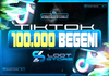 ⭐️(Sorunsuz⚡)⭐️TikTok 100.000 Beğeni+Garanti✅⭐️