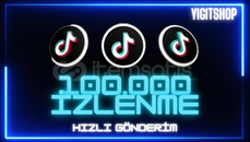 ⭐[Sorunsuz] Tıktok 100.000 izlenme ⭐