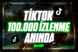 ✅️Sorunsuz✅️ tiktok 100.000 izlenme anında✅️