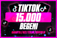 ⭐[Sorunsuz] TikTok 15.000 Beğeni Garantili⭐