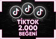 ⭐ [ SORUNSUZ ] TİKTOK 2.000 BEĞENİ ⭐