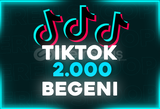 ⭐[SORUNSUZ] TİKTOK 2000 BEĞENİ⭐