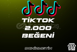 [SORUNSUZ] TİKTOK 2.000 BEĞENİ