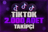 ⭐[SORUNSUZ] TİKTOK 2000 TAKİPÇİ⭐