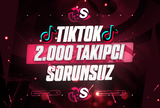 ⭐[SORUNSUZ] TİKTOK 2000 TAKİPÇİ⭐