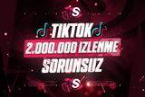 ⭐[SORUNSUZ] TİKTOK 2.000.000 İZLENME⭐