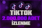 ⭐[SORUNSUZ] TİKTOK 2.000.000 İZLENME⭐