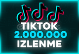 ⭐[SORUNSUZ] TİKTOK 2.000.000 İZLENME⭐