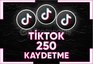 ⭐ [ SORUNSUZ ] TİKTOK 250 KAYDETME ⭐