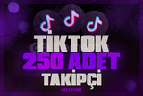 ⭐[SORUNSUZ] TİKTOK 250 TAKİPÇİ⭐