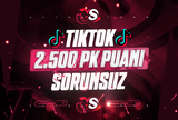 ⭐[SORUNSUZ] TİKTOK 2.500 PK SAVAŞ PUANI⭐