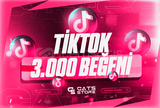 ⭐[SORUNSUZ] TİKTOK 3000 BEĞENİ⭐
