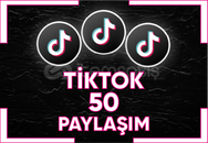 ⭐ [ SORUNSUZ ] TİKTOK 50 PAYLAŞIM ⭐