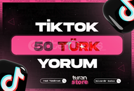 ⭐ [SORUNSUZ] TikTok 50 Türk Yorum ⭐