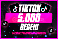 ⭐[Sorunsuz] TikTok 5000 Beğeni Garantili⭐