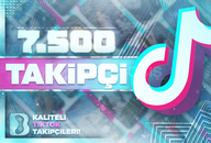  [SORUNSUZ] Tiktok 7.500 Gerçek Takipçi