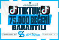 ⭐️(Sorunsuz⚡)⭐️TikTok 75.000 Beğeni+Garanti✅⭐️