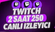 ⭐[SORUNSUZ] TWİTCH 2 SAAT 250 İZLEYİCİ ⭐