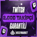 ⭐️(SORUNSUZ)????TWİTCH 2000 TAKİPÇİ+GARANTİ✅⭐️