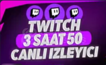 ⭐[SORUNSUZ] TWİTCH 3 SAAT 50 İZLEYİCİ ⭐